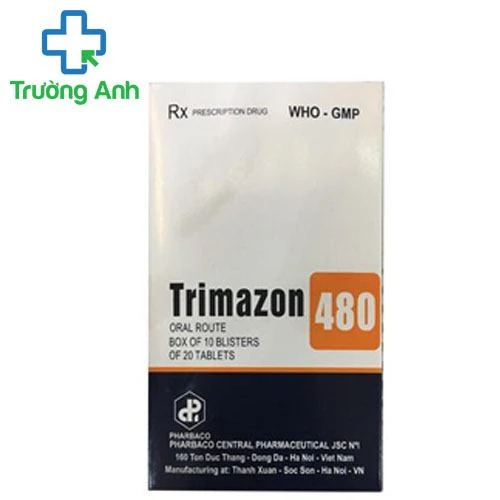 Trimazon 480 - Thuốc điều trị các bệnh nhiễm khuẩn hiệu quả