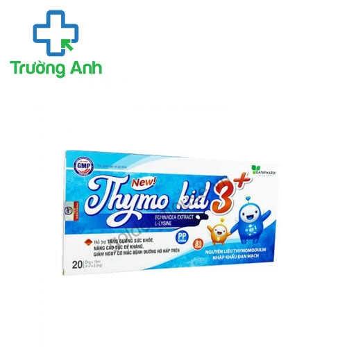  Thymo kid 3+ - Giúp bổ sung kẽm, lysin, vitamin cho cơ thể