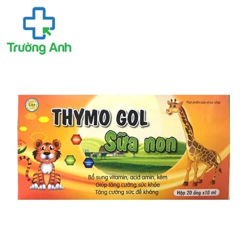 Thymo Gol Sữa non - Bổ sung vitamin, acid amin, kẽmcho cơ thể