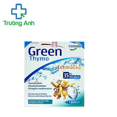 Thymo-Green - Hỗ trợ tăng cường sức đề kháng và nâng cao sức khoẻ