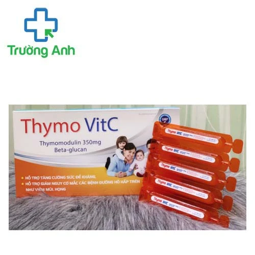 Thymo VitC - Hỗ trợ giảm nguy cơ mắc các bệnh đường hô hấp