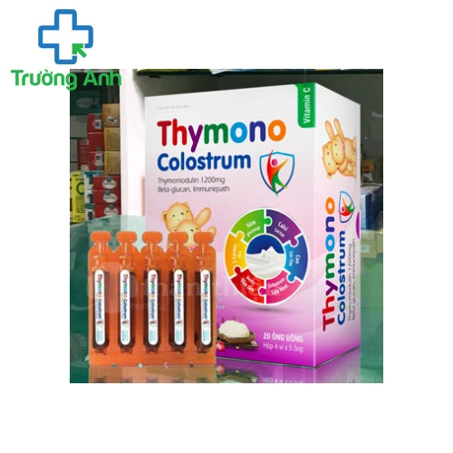 Thymono colostrum - Bổ sung thymomodulin, kẽm và các vitamin