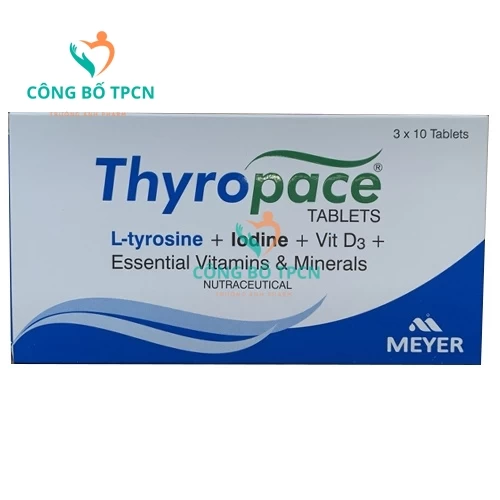 Thyropace - Bổ sung dưỡng chất, tăng cường chức năng tuyến giáp