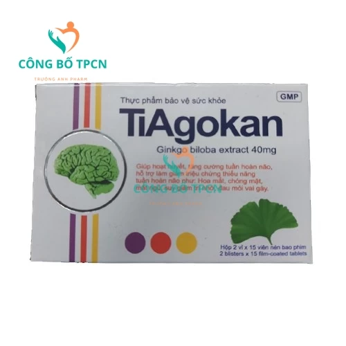 Thực phẩm bảo vệ sức khỏe TiAgokan