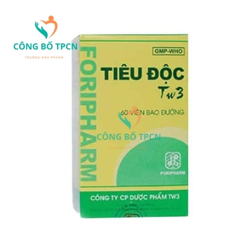 Hoàn tiêu độc TW3 - Làm mát cơ thể, tiêu độc gan thận