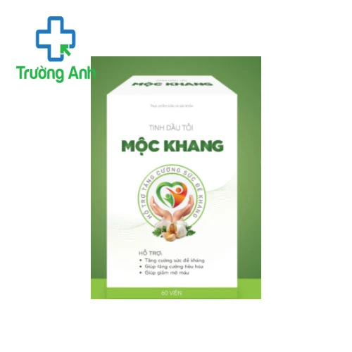 TINH DẦU TỎI MỘC KHANG - Hỗ trợ tăng cường sức đề kháng
