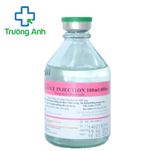 Tinidazole Injection Shijiazhuang 100ml - Thuốc điều trị nhiễm khuẩn hiệu quả