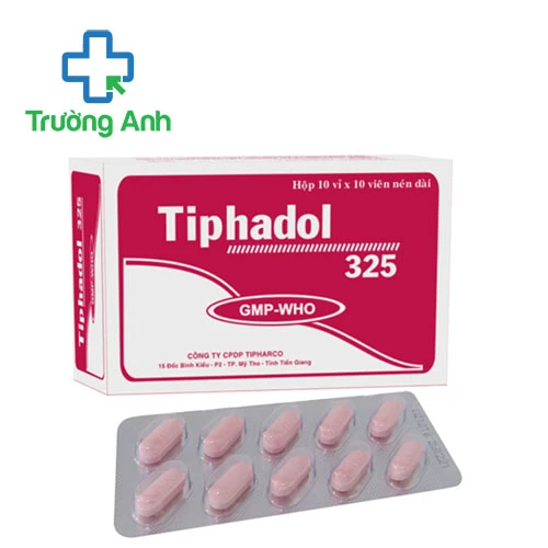 Tiphadol 325 Tipharco - Thuốc giảm đau hạ sốt hiệu quả