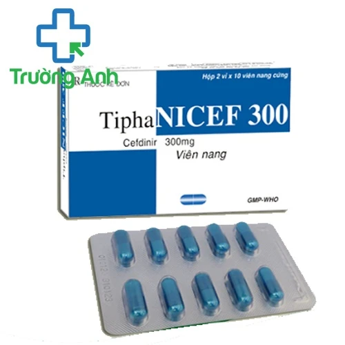 Tiphanicef 300 - Thuốc điều trị nhiễm khuẩn của Tipharco