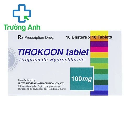 Tirokoon Tablet - Thuốc điều trị cơn đau do co thắt đường tiêu hóa