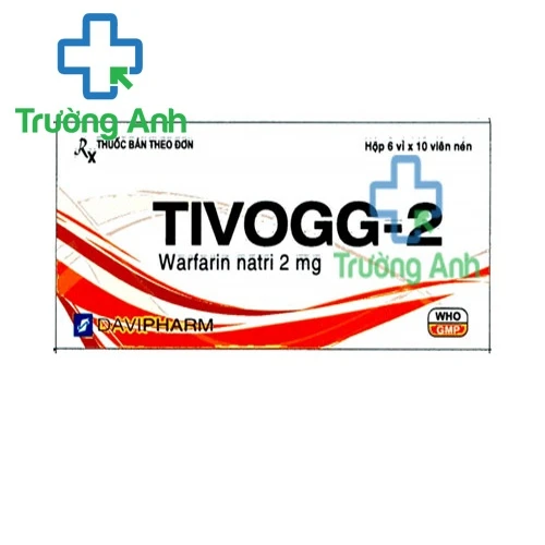 Tivogg-2 - Thuốc điều trị huyết khối tĩnh mạch hiệu quả của Davipharm
