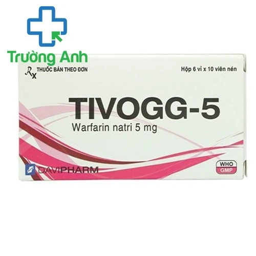 Tivogg-5 - Thuốc điều trị huyết khối tĩnh mạch hiệu quả của Davipharm
