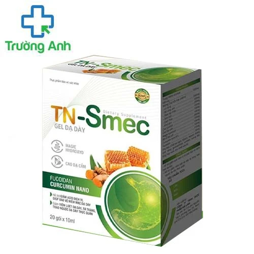 TN-Smec - Giúp làm giảm axit dạ dày, bảo vệ niêm mạc dạ dày