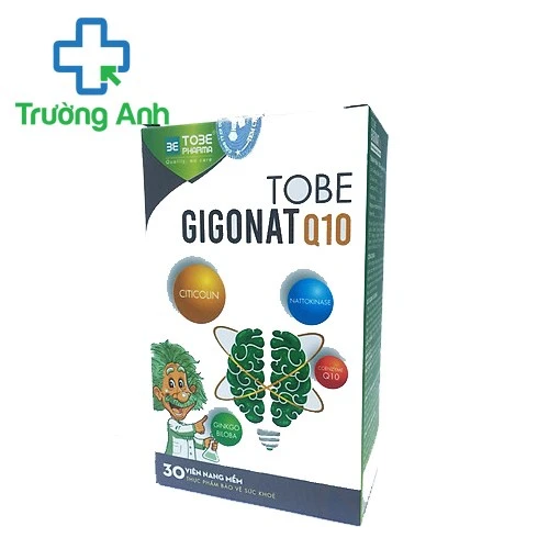 Tobe Gigonat Q10 - Hỗ trợ tăng cường tuần hoàn não hiệu quả