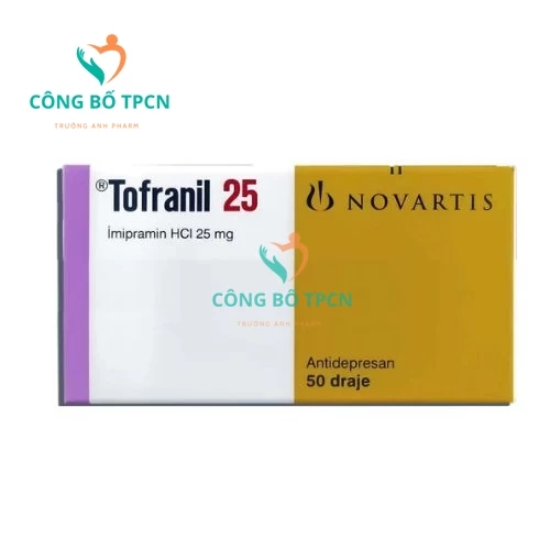 Tofranil 25mg Novartis - Thuốc điều trị bệnh trầm cảm