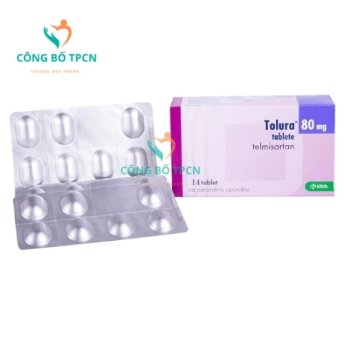 Tolura 80mg - Thuốc điều trị tăng huyết áp hiệu quả