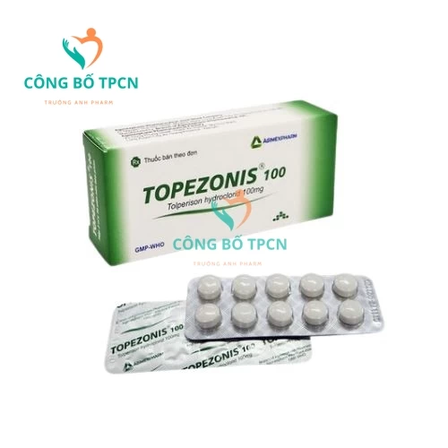 Topezonis 100 - Thuốc điều trị chứng đột quỵ hiệu quả