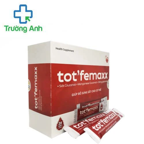 Tot’femaxx - Bổ sung sắt hỗ trợ quá trình tạo máu