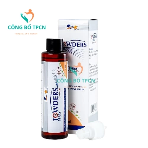 Towders Spray - Giúp làm sạch các loại ký sinh trùng khỏi da