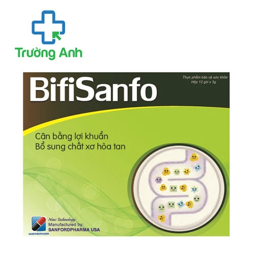 TPCN BifiSanfo - Hỗ trợ điều trị viêm đại tràng hiệu quả