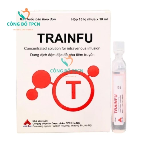 Trainfu - Cung cấp các nguyên tố vi lượng theo đường tĩnh mạch