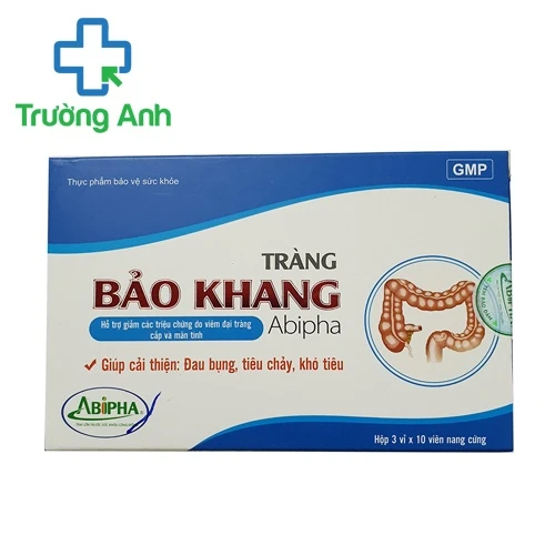 Tràng Bảo Khang Abipha - Giảm triệu chứng của viêm đại tràng