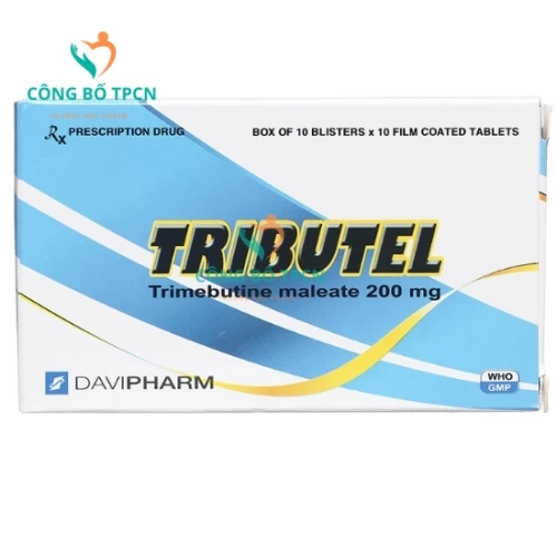 Tributel 200mg Davipharm - Điều trị triệu chứng đau bất ổn ở ruột