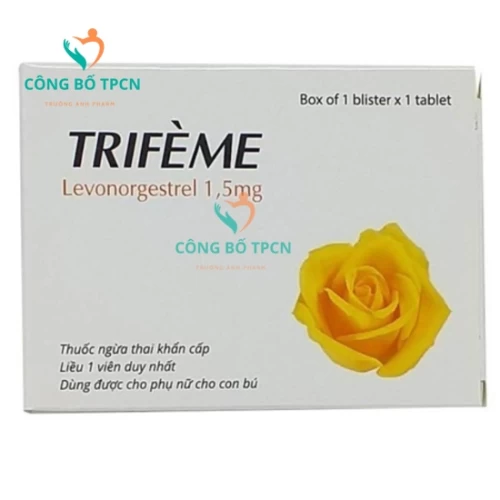 Trifeme - Thuốc tránh thai khẩn cấp hiệu quả của Armephaco