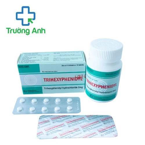 Trihexyphenidyl Khapharco - Thuốc điều trị hỗ trợ hội chứng Parkinson hiệu quả