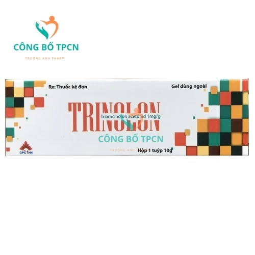 Trinolon - Giúp điều tị các bệnh về da hiệu quả (10 hộp)