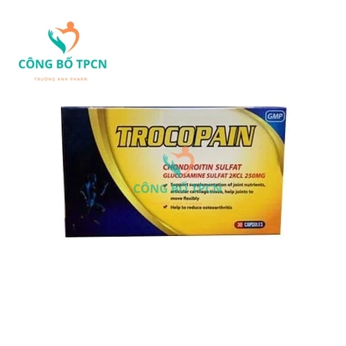 Trocopain - Hỗ trợ bổ dung dưỡng chất cho khớp hiệu quả