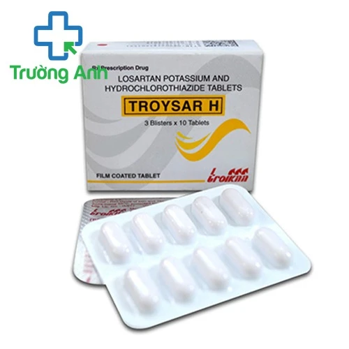 Troysar H - Thuốc điều trị tăng huyết áp của Ấn Độ hiệu quả