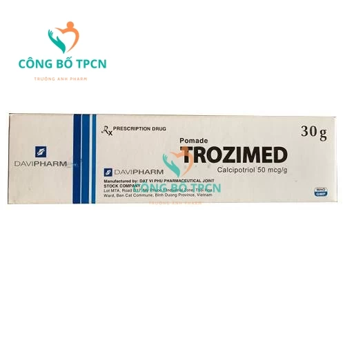 Trozimed - Thuốc điều trị các bệnh về da liễu hiệu quả của Davipharm