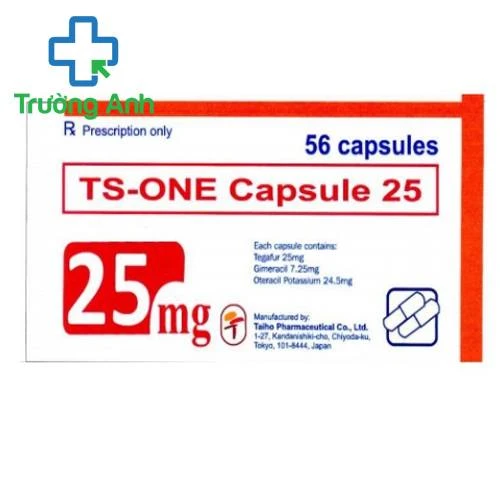 TS-ONE capsule 25 - Thuốc điều trị bệnh ung thư của Nhật hiệu quả