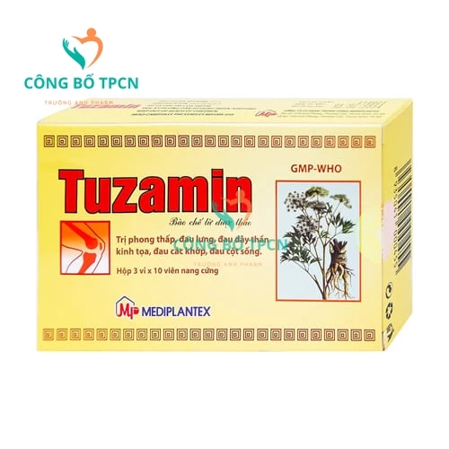Tuzamin - Thuốc hỗ trợ điều trị phong tê thấp