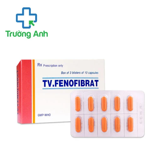 TV.Fenofibrat 200mg Trà Vinh - Thuốc điều trị rối loạn lipoprotein huyết hiệu quả