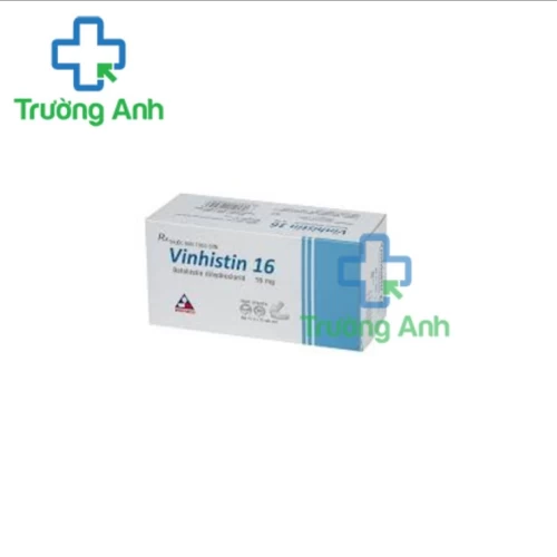 Vinhistin 16mg Vinphaco - Thuốc điệu trị chứng rối loạn thần kinh