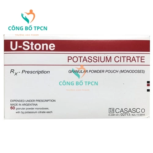 U-Stone - Thuốc phòng và chữa bệnh sỏi niệu quản, sỏi thận hiệu quả