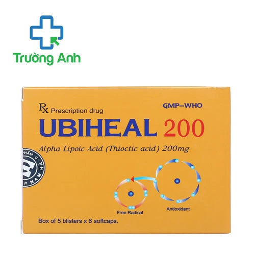 Ubiheal 200 Nam Hà - Thuốc điều trị viêm đa dây thần kinh