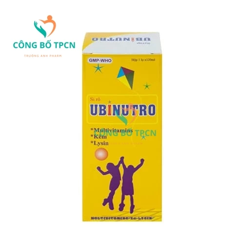 Ubinutro 90ml Nam Hà - Hỗ trợ tăng cường sức đề kháng cho cơ thể