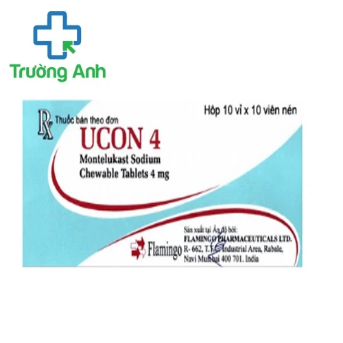 Ucon 4 - Thuốc điều trị bệnh hen suyễn, viêm mũi dị ứng hiệu quả