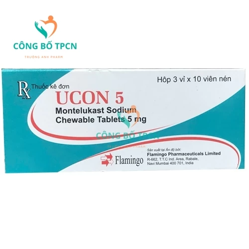 Ucon 5 Flamingo - Thuốc dự phòng và điều trị hen phế quản hiệu quả