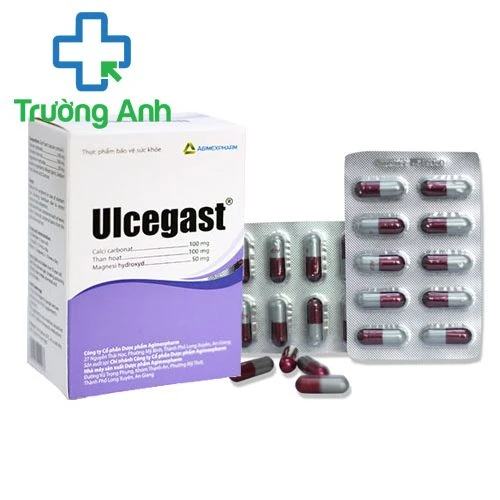 Ulcegast (vỉ) - Hỗ trợ giảm các triệu chứng đau dạ dày của Agimexpharm