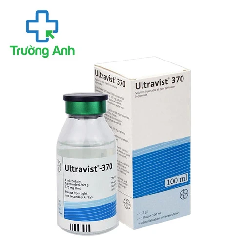 Ultravist 370mg/100ml Bayer - Thuốc cản quang hỗ trợ chụp x quang
