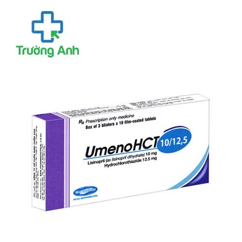 UmenoHCT 10/12,5 Savipharm - Thuốc điều trị tăng huyết áp hiệu quả