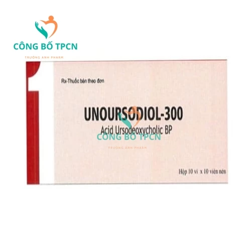 Unoursodiol-300 - Thuốc điều trị xơ gan ứ mật hiệu quả của Ấn Độ