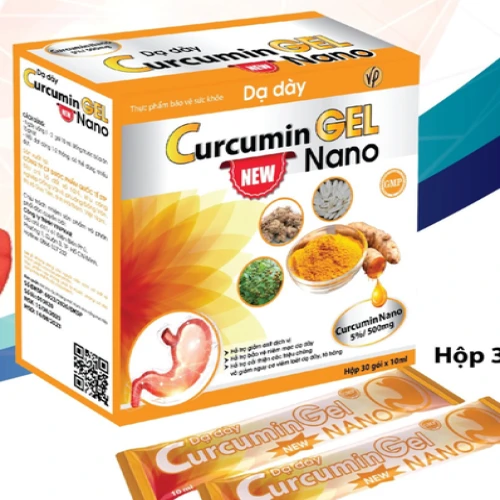 Dạ dày Curcumingel New Nano - Thực phẩm chức năng bảo vệ dạ dày