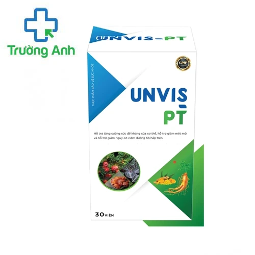 Unvis-PT - Hỗ trợ tăng cường sức đề kháng của cơ thể