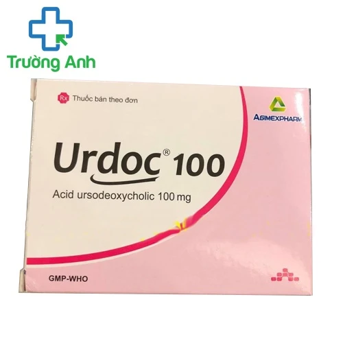 Urdoc 100mg - Thuốc điều trị bệnh viêm túi mật, sỏi mật hiệu quả