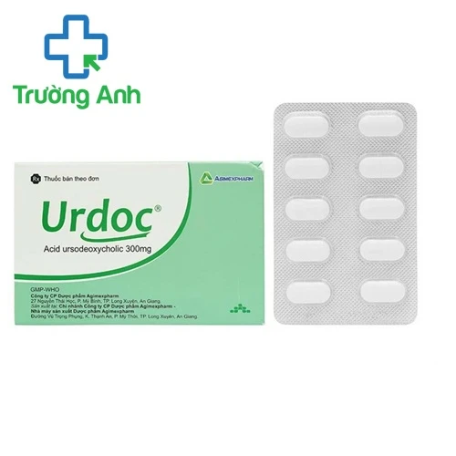 Urdoc 300mg - Thuốc điều trị bệnh viêm túi mật, sỏi mật hiệu quả